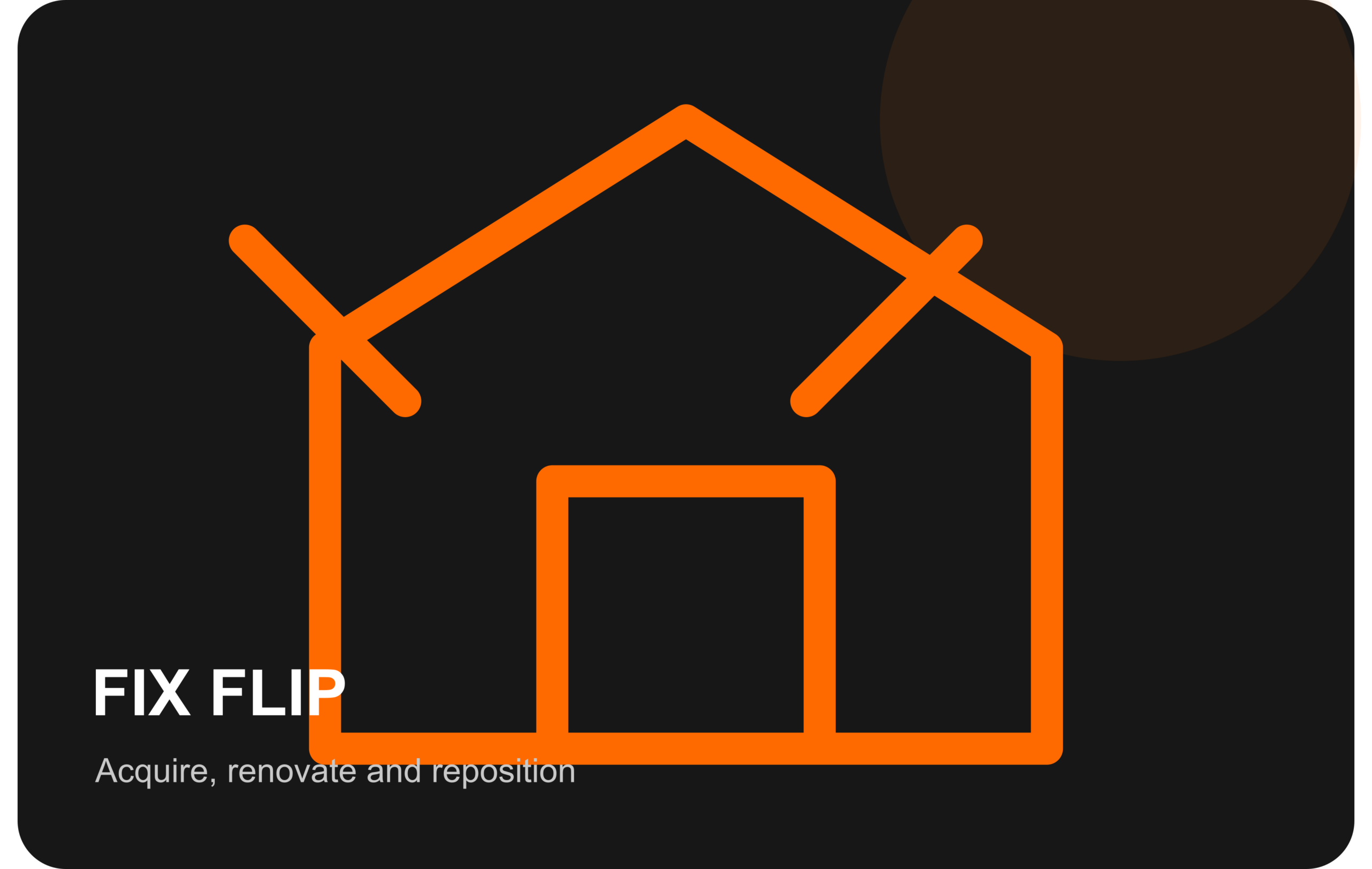 Fix and flip illustration